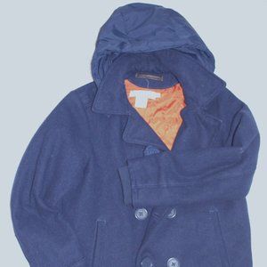 H&M Navy Pea Coat